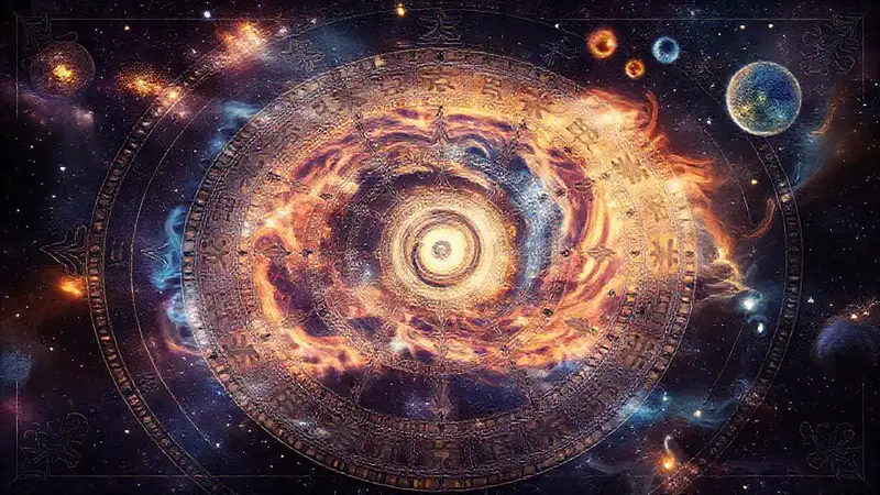 El cosmos revela símbolos misteriosos y brillantes